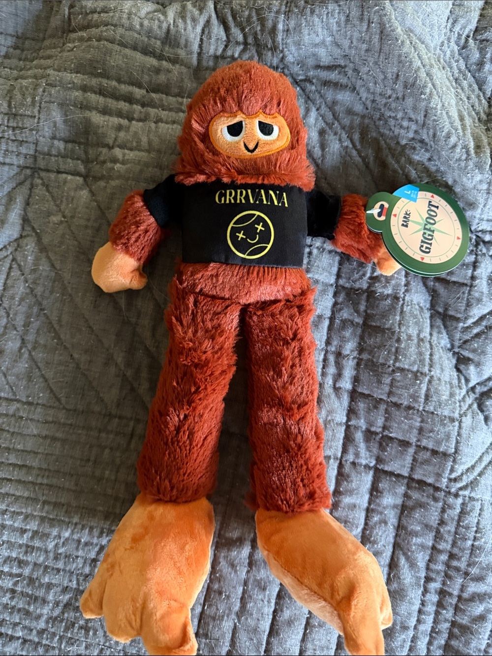 NWT Bark GRRVANA Squeaky and Crinkle Toy